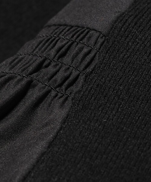 Ray BEAMS（レイビームス）の「異素材 キリカエ カーディガン [手洗い可]（カーディガン/ボレロ・レディース・ライトグレー/ブラック・ONE SIZE）」の20枚目の写真