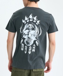 RVCA メンズ BENJ ALL SEEING SS Tシャツ 【2025年秋冬モデル】/ルーカバックプリント半袖Tシャツ