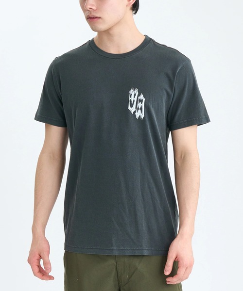 RVCA(ルーカ)の「RVCA メンズ BENJ ALL SEEING SS Tシャツ 【2025年秋冬モデル】/ルーカバックプリント半袖Tシャツ(Tシャツ/カットソー・メンズ・オフホワイト/ブラック系その他・LARGE/SMALL/MEDIUM/X-LARGE)」の5枚目の写真