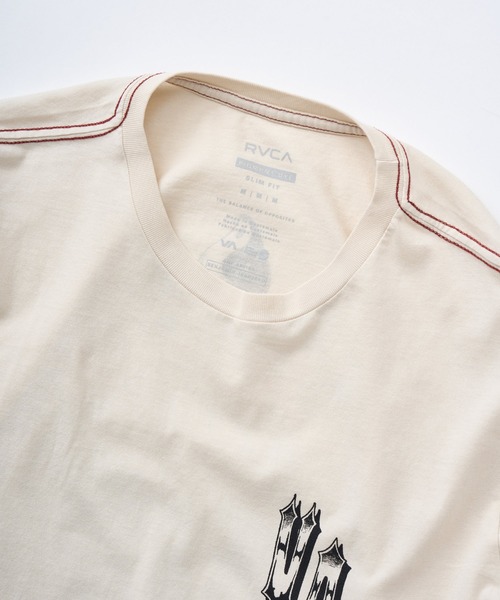 RVCA(ルーカ)の「RVCA メンズ BENJ ALL SEEING SS Tシャツ 【2025年秋冬モデル】/ルーカバックプリント半袖Tシャツ(Tシャツ/カットソー・メンズ・オフホワイト/ブラック系その他・LARGE/SMALL/MEDIUM/X-LARGE)」の8枚目の写真