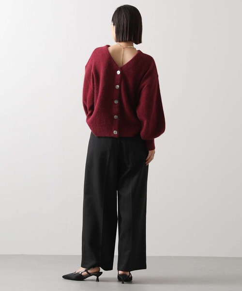 Gready Brilliant(グレディブリリアン)の「LUハイウエストセミワイド(その他パンツ・レディース・ブラック/モカ・36/38)」の5枚目の写真