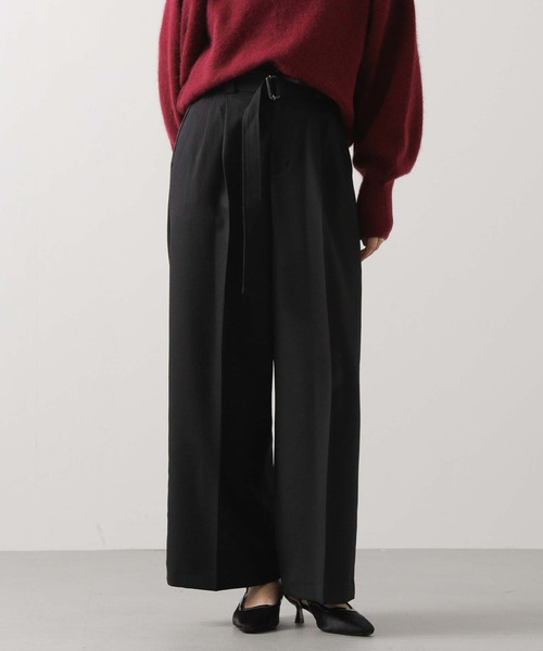 Gready Brilliant(グレディブリリアン)の「LUハイウエストセミワイド(その他パンツ・レディース・ブラック/モカ・36/38)」の7枚目の写真