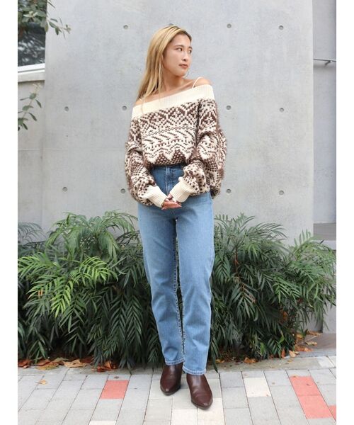 Ungrid(アングリッド)の「【WEB限定】ストレッチテーパードデニム(デニムパンツ・レディース・ブルー・25inch/24inch/26inch)」の10枚目の写真