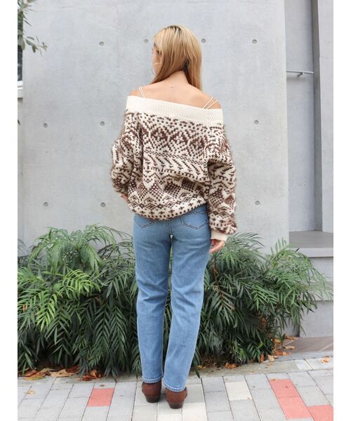 Ungrid(アングリッド)の「【WEB限定】ストレッチテーパードデニム(デニムパンツ・レディース・ブルー・25inch/24inch/26inch)」の9枚目の写真