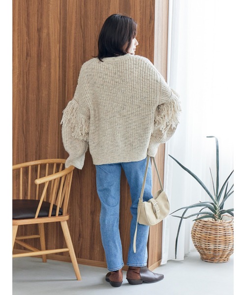 Ungrid(アングリッド)の「【WEB限定】ストレッチテーパードデニム(デニムパンツ・レディース・ブルー・25inch/24inch/26inch)」の16枚目の写真