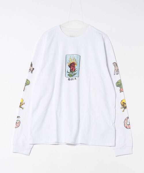 RVCA(ルーカ)の「RVCA KSL LS(Tシャツ/カットソー・メンズ・ホワイト・M/L)」の5枚目の写真