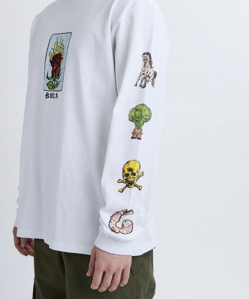 RVCA(ルーカ)の「RVCA KSL LS(Tシャツ/カットソー・メンズ・ホワイト・M/L)」の7枚目の写真