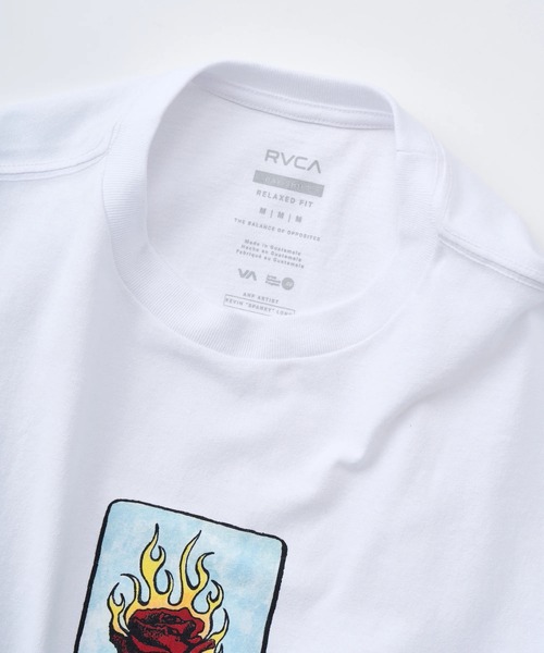 RVCA(ルーカ)の「RVCA KSL LS(Tシャツ/カットソー・メンズ・ホワイト・M/L)」の4枚目の写真