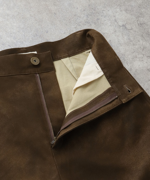 Uhr（ウーア）の「【Uhr/ウーア】 Fake Suede Pants：パンツ（スラックス・レディース・ブラウン・36）」の14枚目の写真