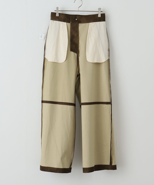 Uhr（ウーア）の「【Uhr/ウーア】 Fake Suede Pants：パンツ（スラックス・レディース・ブラウン・36）」の13枚目の写真