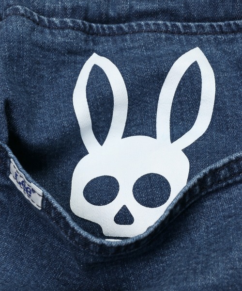 Psycho Bunny(サイコバニー)の「Lee × Psycho Bunny FLeeasy Narrow デニム(デニムパンツ・メンズ・インディゴブルー/ダークインディゴブルー・FREE)」の10枚目の写真
