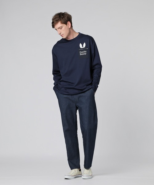Psycho Bunny(サイコバニー)の「Lee × Psycho Bunny FLeeasy Narrow デニム(デニムパンツ・メンズ・インディゴブルー/ダークインディゴブルー・FREE)」の15枚目の写真