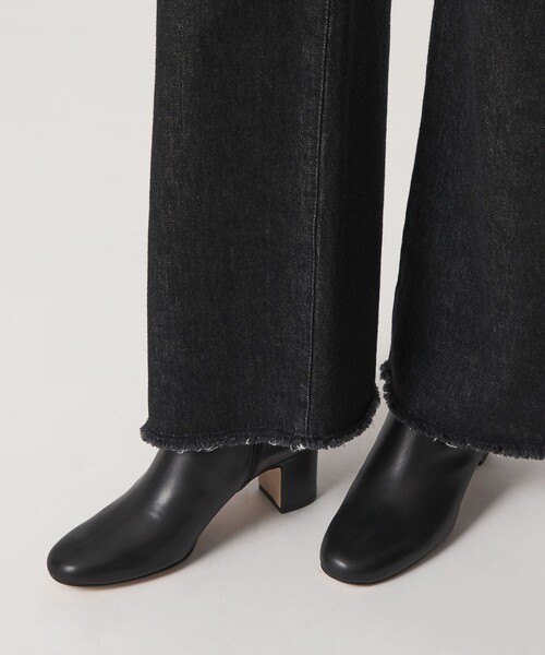 ODETTE E ODILE(オデットエオディール)の「ラウンドプレーン ショートブーツ60↑(ブーツ・レディース・ダークブラウン/ブラック/ダークグレー・22cm/23cm/23.5cm/22.5cm/25cm/24.5cm/24cm)」の6枚目の写真