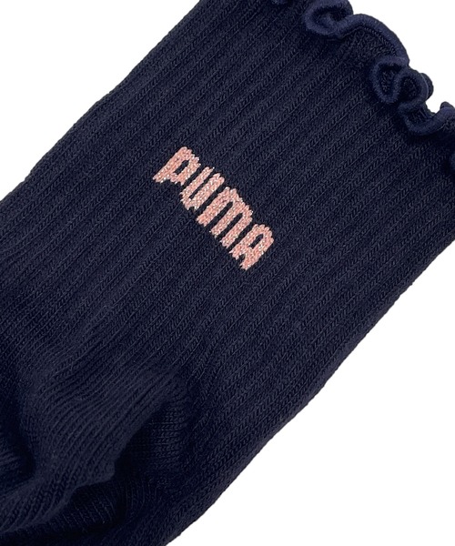 PUMA(プーマ)の「PUMA プーマ ショートソックス 消臭加工 ブランド ロゴ ワンポイントフリル 靴下 3足セット 23cm 24cm 25cm(ソックス/靴下・レディース・マルチ・23-25cm)」の8枚目の写真