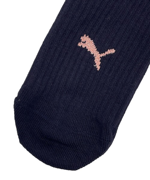 PUMA(プーマ)の「PUMA プーマ ショートソックス 消臭加工 ブランド ロゴ ワンポイントフリル 靴下 3足セット 23cm 24cm 25cm(ソックス/靴下・レディース・マルチ・23-25cm)」の6枚目の写真