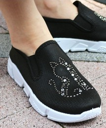 A.I（エーアイ）の「ネコ ふわ軽 スリッポン（スニーカー）」