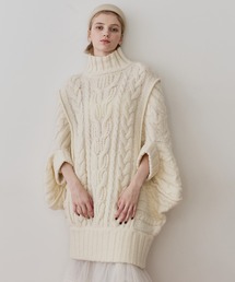 LA BELLE ETUDE | ケイブルBIGニットワンピース(ワンピース)