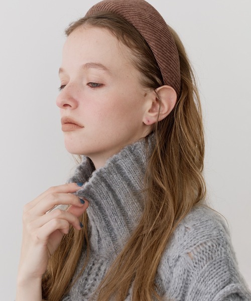 LA BELLE ETUDE(ラベルエチュード)の「ケイブルBIGニットワンピース(ワンピース・レディース・グリーン/ホワイト/グレー/ブラック・FREE)」の20枚目の写真