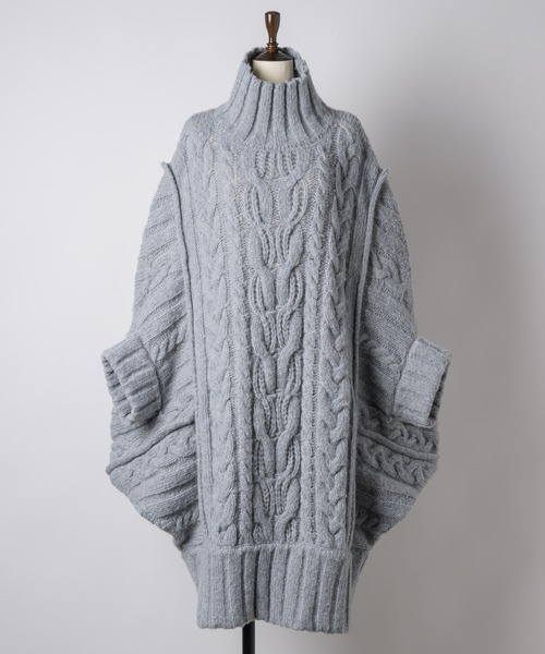 ケイブルBIGニットワンピース（ワンピース）｜LA BELLE ETUDE（ラベル