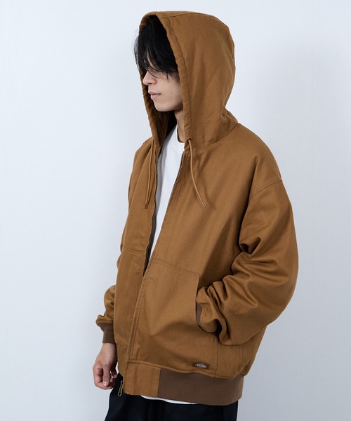 Dickies 裏ボアZIPパーカージャケット（ブルゾン）｜Dickies