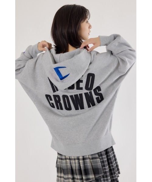 RODEO CROWNS WIDE BOWL（ロデオクラウンズワイドボウル）の「Championジップパーカー（パーカー・レディース・カーキ/ブラック/杢グレー・FREE）」の15枚目の写真