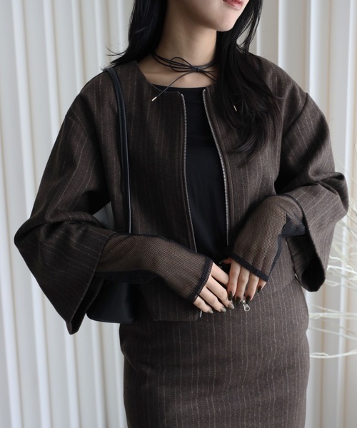 model：164cm. 着用サイズ：FREE