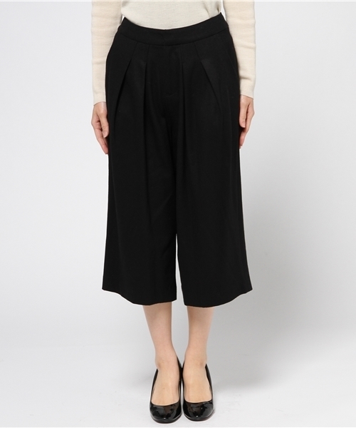 OUTLET（アウトレット）の「【CAPRICIEUX LE'MAGE】WOOLクロップドワイド（その他パンツ・レディース・ライトブルー/ブラック/キャメル/ライトグレー・36/38）」の9枚目の写真