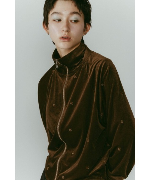 ジャケット・アウター velours track jacket Knuth Marf velours track jacket/2color | KNUTH MARF