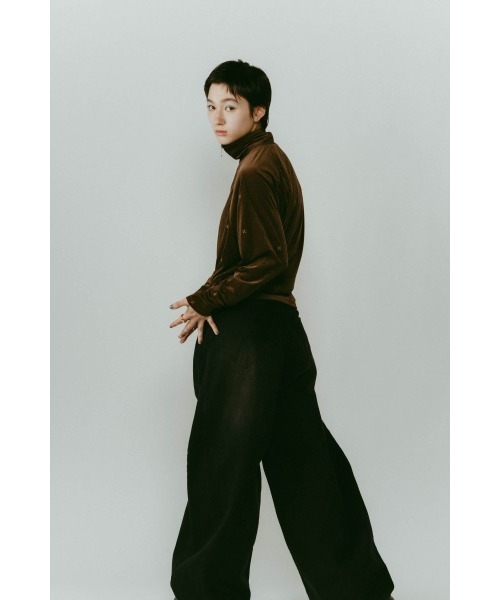Knuth Marf（クヌースマーフ）の「velours track jacket（その他アウター・レディース・グレー/ブラウン・FREE）」の17枚目の写真