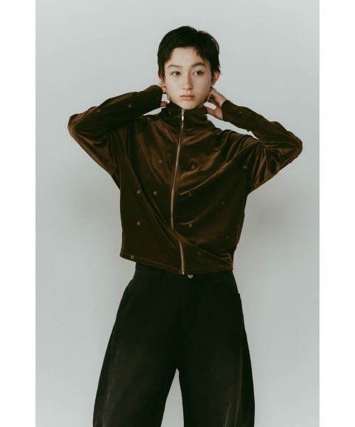 ジャケット・アウター velours track jacket Knuth Marf velours track jacket/2color | KNUTH MARF