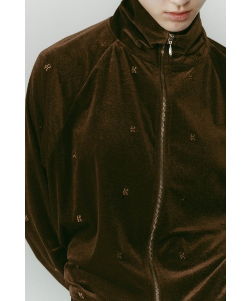Knuth Marf（クヌースマーフ）の「velours track jacket（その他アウター・レディース・グレー/ブラウン・FREE）」の21枚目の写真
