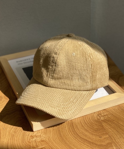 maison de LATIR(メゾンドラティール)の「コーディロイシンプルキャップ(キャップ・レディース・ブルー/ベージュ/キャメル/レンガ・FREE)」の2枚目の写真