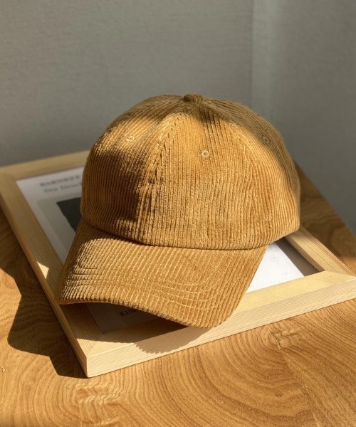 maison de LATIR(メゾンドラティール)の「コーディロイシンプルキャップ(キャップ・レディース・ブルー/ベージュ/キャメル/レンガ・FREE)」の11枚目の写真