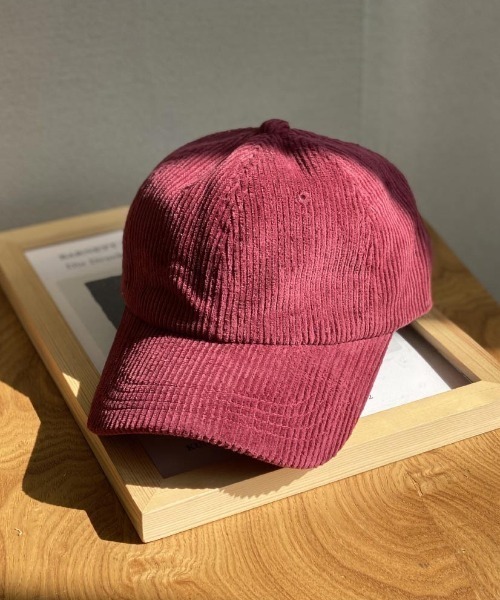 maison de LATIR(メゾンドラティール)の「コーディロイシンプルキャップ(キャップ・レディース・ブルー/ベージュ/キャメル/レンガ・FREE)」の12枚目の写真