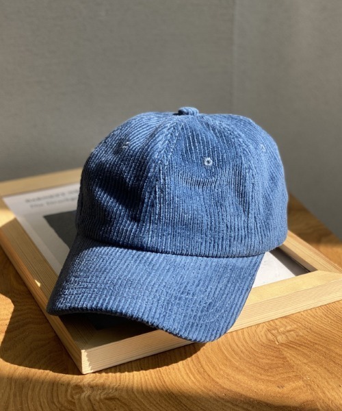 maison de LATIR(メゾンドラティール)の「コーディロイシンプルキャップ(キャップ・レディース・ブルー/ベージュ/キャメル/レンガ・FREE)」の7枚目の写真