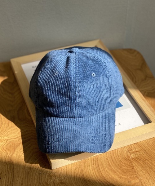 maison de LATIR(メゾンドラティール)の「コーディロイシンプルキャップ(キャップ・レディース・ブルー/ベージュ/キャメル/レンガ・FREE)」の9枚目の写真