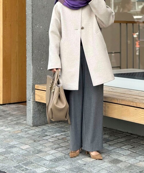 NOLLEY’S（ノーリーズ）の「2wayハンドルトートバッグ（トートバッグ・レディース・ベージュ/ブラック・FREE）」の6枚目の写真