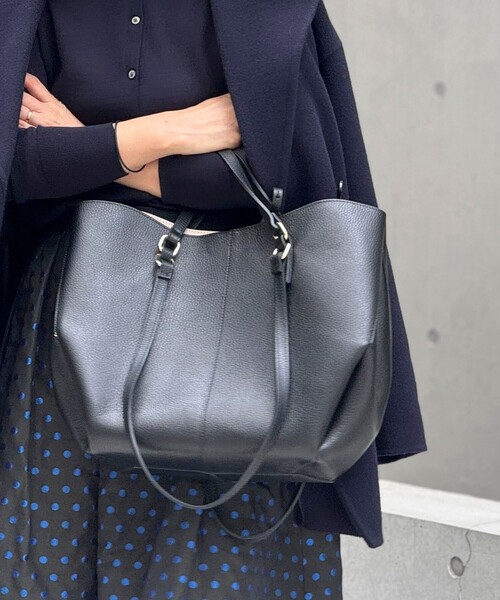 NOLLEY’S（ノーリーズ）の「2wayハンドルトートバッグ（トートバッグ・レディース・ベージュ/ブラック・FREE）」の7枚目の写真