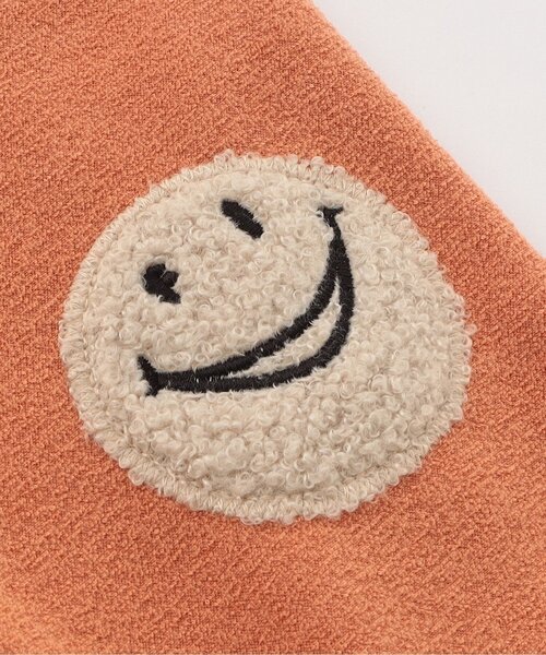 F.O.KIDS（エフオーキッズ）の「【ジュニア対応】エルボーパッチラグラントレーナー（スウェット・キッズ・ブラウン/アイボリー/グレー/オレンジ・140/130/120/110/100/90/80）」の11枚目の写真