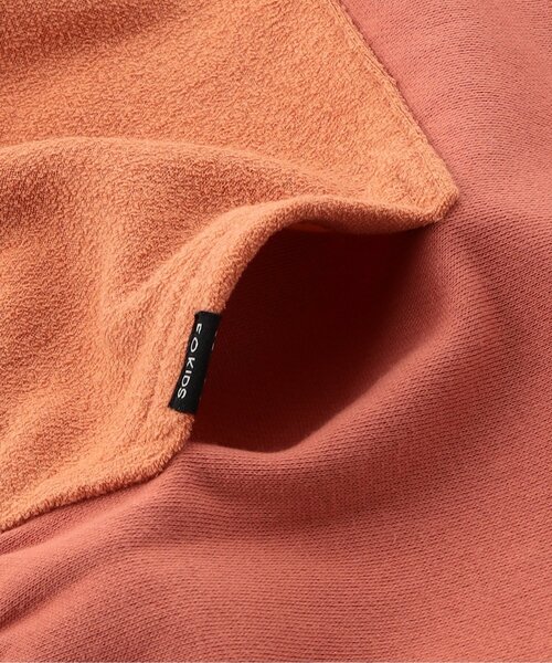 F.O.KIDS（エフオーキッズ）の「【ジュニア対応】エルボーパッチラグラントレーナー（スウェット・キッズ・ブラウン/アイボリー/グレー/オレンジ・140/130/120/110/100/90/80）」の13枚目の写真