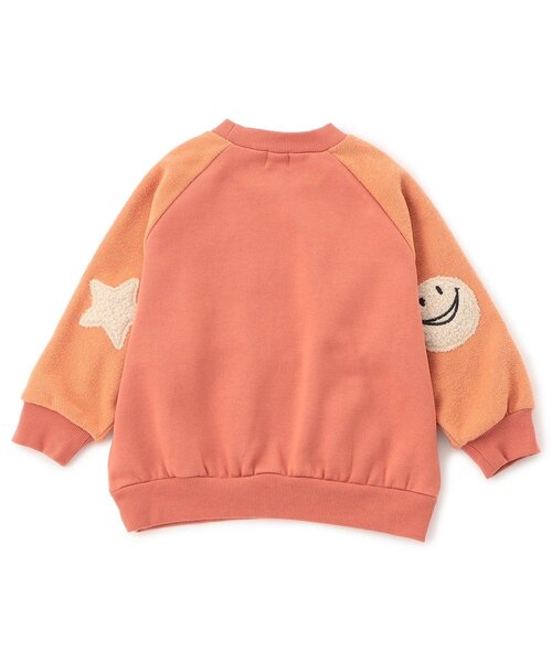 F.O.KIDS（エフオーキッズ）の「【ジュニア対応】エルボーパッチラグラントレーナー（スウェット・キッズ・ブラウン/アイボリー/グレー/オレンジ・140/130/120/110/100/90/80）」の20枚目の写真