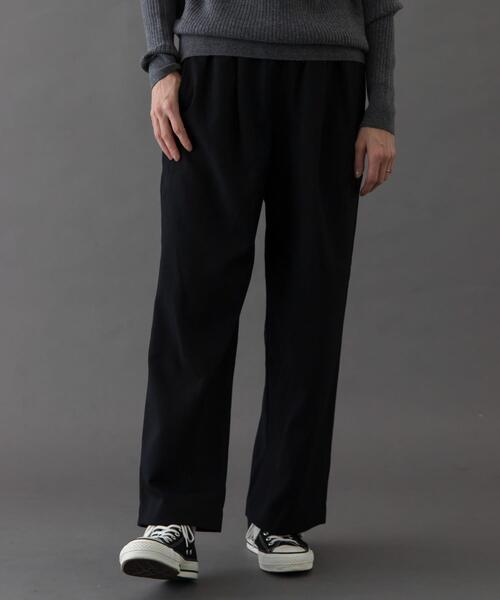 FORK&SPOON（フォークアンドスプーン）の「FORK&SPOON　ラナテックイージーパンツ（その他パンツ・レディース・ブルー系その他/グレー系その他/チャコールグレー・2/1）」の4枚目の写真