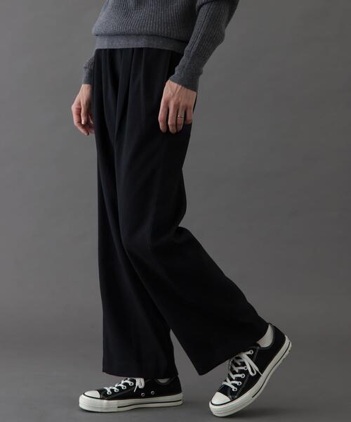 FORK&SPOON（フォークアンドスプーン）の「FORK&SPOON　ラナテックイージーパンツ（その他パンツ・レディース・ブルー系その他/グレー系その他/チャコールグレー・2/1）」の5枚目の写真