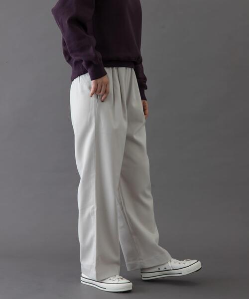 FORK&SPOON（フォークアンドスプーン）の「FORK&SPOON　ラナテックイージーパンツ（その他パンツ・レディース・ブルー系その他/グレー系その他/チャコールグレー・2/1）」の20枚目の写真