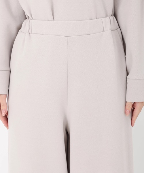 STRAWBERRY-FIELDS（ストロベリーフィールズ）の「サンディーカットJZ_（パンツドレス・レディース・ブラック/オフホワイト/グレイッシュベージュ・2）」の14枚目の写真