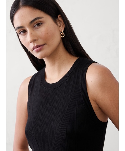 BANANA REPUBLIC FACTORY STORE(バナナリパブリック ファクトリーストア)の「BANANA REPUBLIC FACTORY STORE 2イン1 ダブルフープ ピアス(ピアス(両耳用)・レディース・ゴールド・ONE SIZE)」の2枚目の写真