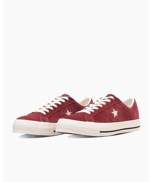 CONVERSE(コンバース)の「ONE STAR SUEDE / ワンスター スエード(スニーカー・メンズ・バーガンディー・4.5/4/10.5/9.5/9/8.5/8/7.5/7/6.5/5.5/5)」の2枚目の写真