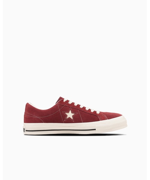 CONVERSE(コンバース)の「ONE STAR SUEDE / ワンスター スエード(スニーカー・メンズ・バーガンディー・4.5/4/10.5/9.5/9/8.5/8/7.5/7/6.5/5.5/5)」の3枚目の写真