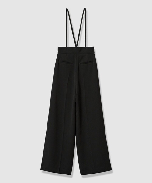 LOULOU WILLOUGHBY(ルルウィルビー)の「【LOULOU WILLOUGHBY】ダブルクロスハイウエストサロペットパンツ(その他パンツ・レディース・ブラック/オフホワイト/ピンク・1/2)」の21枚目の写真