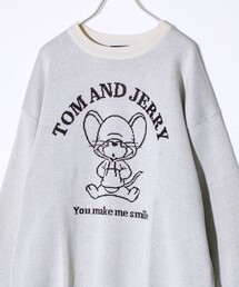 GLOSTER | 【MICKEY&JERRY】UNISEX ジャガードニット(ニット/セーター)